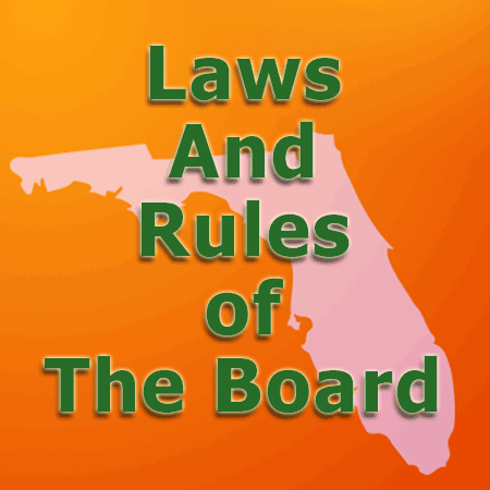 Laws And Rule Of The Board